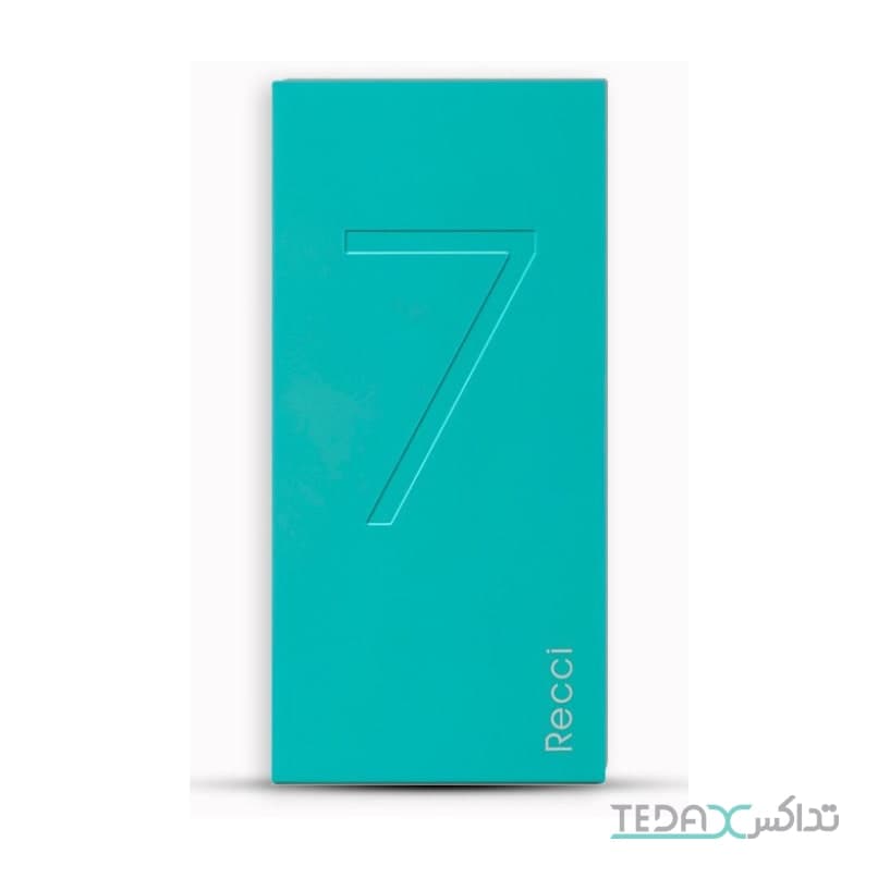 پاور بانک رکی ظرفیت 7000 میلی آمپر مدل Recci Seven