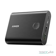 پاوربانک انکر مدل Powercore + A1316 QC3 ظرفیت 13400 میلی آمپر ساعت