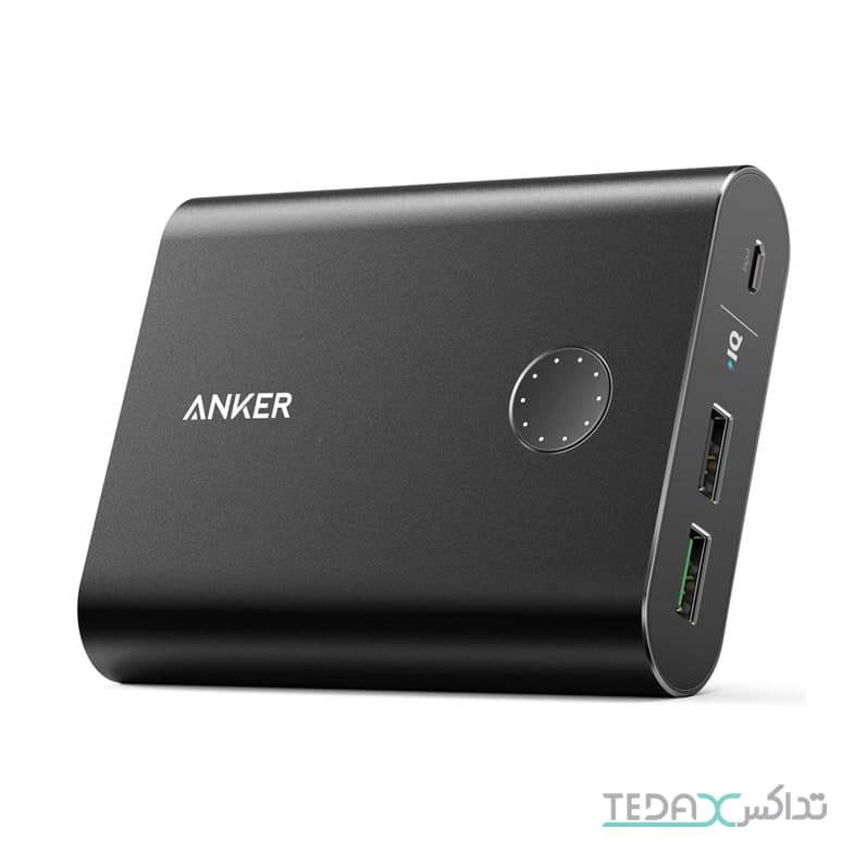 پاوربانک انکر مدل Powercore + A1316 QC3 ظرفیت 13400 میلی آمپر ساعت