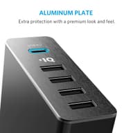 شارژر رومیزی 5 پورت انکر مدل PowerPort Plus 5 USB C