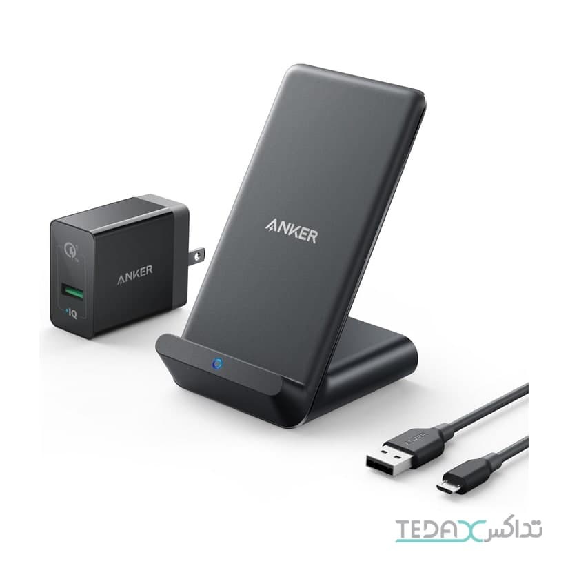 شارژر وایرلس 7.5 وات انکر مدل PowerWave Wireless 7.5 Stand