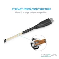 کابل شارژ میکرو یو اس بی انکر مدل A8131 PowerLine طول 30 سانتی متر
