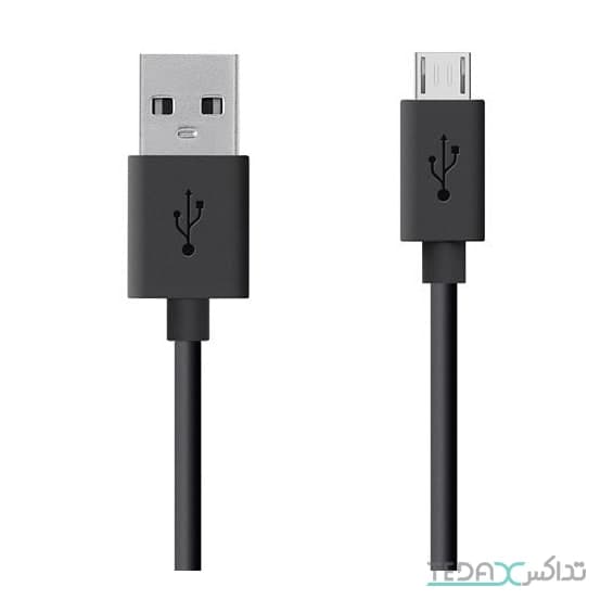 کابل شارژ میکرو یو اس بی بلکین مدل Mixit F2CU012BT2M طول 2 متر