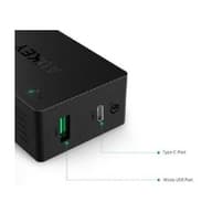 شارژر دیواری دو پورت آکی به همراه کابل تایپ سی مدل PA-Y2 QC3