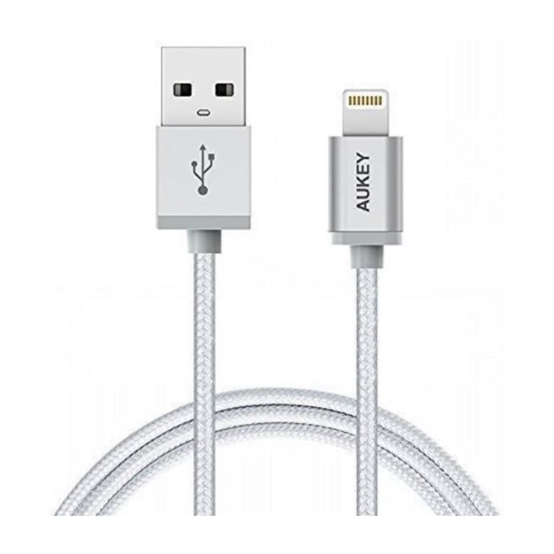 کابل شارژ  آکی آیفون  مدل  Nylon MFI طول 2 متر
