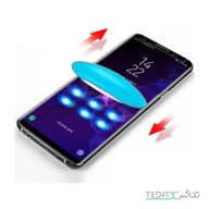 محافظ صفحه نمایش گلس فول چسب UV مناسب سامسونگ اس 10 پلاس