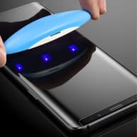 محافظ صفحه نمایش گلس فول چسب UV مناسب سامسونگ اس 9