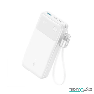 پاوربانک 20000 میلی آمپر انکر 30 وات مدل Anker A1384 به همراه کابل USB-C به USB-C