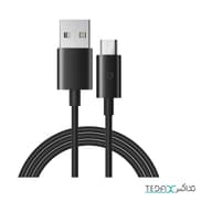 کابل تبدیل USB-A به microUSB راوپاور مدل RP-CB043  یک متری