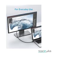 کابل HDMI انکر مدل A8742 طول 2 متر قابلیت پخش 60 فریم ریت در ویدیو 8K