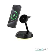 هولدر و شارژر وایرلس Levelo Sienese LVLSN31WCBK 15W