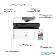 پرینتر چندکاره لیزری اچ پی مدل Laser MFP 137fnw