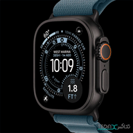ساعت هوشمند 49 میلی متری اپل مدل Ultra 3 Black Titanium Case با بند Trail