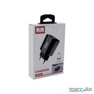 آداپتور شارژ به همراه کابل تایپ Micro-USB برند ارلدام (Earldom)