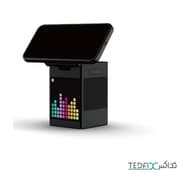 شارژر بیسیم 4 کاره با صفحه نمایش پیکسل RGB و دارای اسپیکر برای پخش موزیک