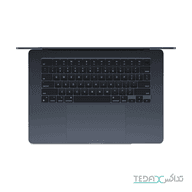 لپ تاپ 15.3 اینچی اپل مدل MacBook Air MC9G4 2024 LLA-M3 با ظرفیت 256 گیگابایت با 16 گیگابایت خافظه رم