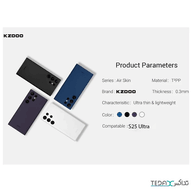 کاور 3 میلیمتری برند kzdoo مناسب برای گوشی اس 25 اولترا