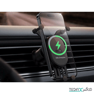 هولدر و شارژر بی سیم داخل خودرو 15 وات برند Baseus مدل Stable Gravitational Car Mount Pro