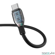 کابل تبدیل فست شارژ Baseus Pudding Series P10355702 Type-C To Type-C 5A PD 100W 1.2m