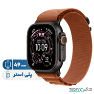 ساعت هوشمند 49 میلی‌متری اپل مدل Ultra 3 Black Titanium Case با بند Alpine
