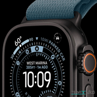 ساعت هوشمند 49 میلی‌متری اپل مدل Ultra 3 Black Titanium Case با بند Alpine