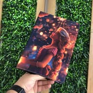 کاور کتابی طرح دار کارتونی مناسب برای تبلت سامسونگ تب آ9 پلاس