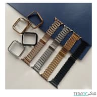 بند اپل واچ استیل کرکره ای  مناسب برای سایز 42/49 میلیمتر