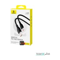 کابل تبدیل فست شارژ Baseus Pudding Series Type-C To Type-A 5A PD 100W 1.2m