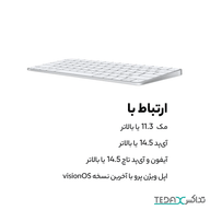 کیبورد اپل مدل Magic Keyboard MK2A3LL/A US-English 2021