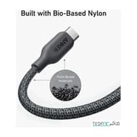 کابل تبدیل USB-C به لایتنینگ انکر مدل A80B6 Ultra Durable به طول 2متر
