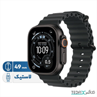 ساعت هوشمند 49 میلی‌متری اپل مدل Ultra 3 Black Titanium با بند Ocean