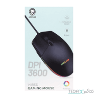 ماوس باسیم گیمینگ Green Lion مدل GNWM8WGMSEBK - مشکی (گارانتی 24 ماهه ایویز)