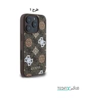 کاور پشت پارچه ای طرح دار گس مناسب برای آیفون 16 پرومکس