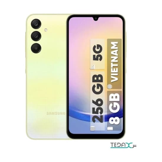 گوشی موبایل سامسونگ مدل Galaxy A25 دو سیم کارت ظرفیت 256 گیگابایت و رم 8 گیگابایت