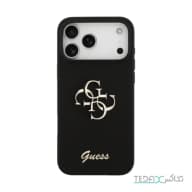 کاور سیلیکونی با لوگو برجسته برند guess مناسب برای گوشی آیفون 17پرومکس