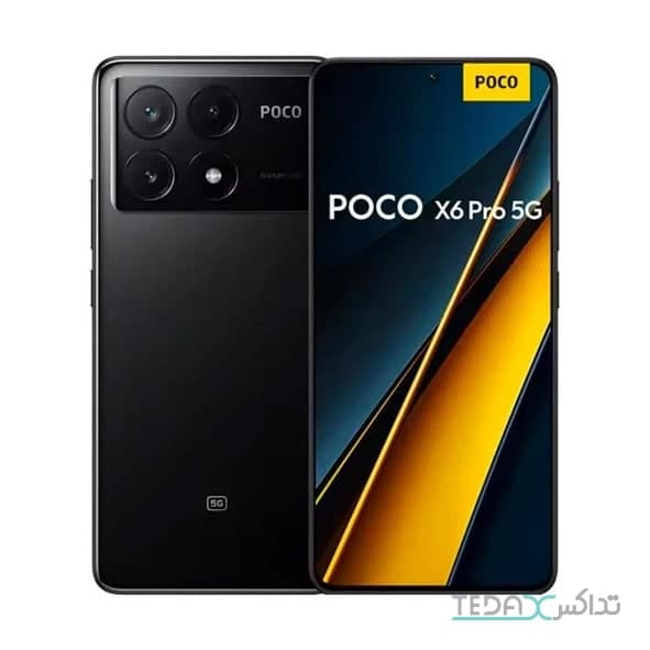 گوشی موبایل شیائومی پوکو ایکس 6 پرو 5جی - با 12 گیگابایت حافظه رم - 256 گیگابایت دو سیم