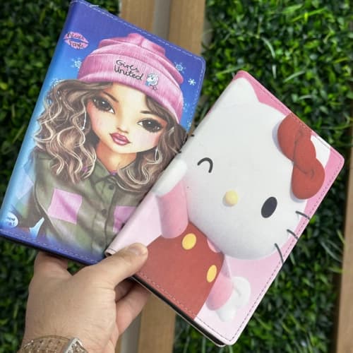 کاور کتابی طرح دار مناسب برای تبلت سامسونگ تب آ9