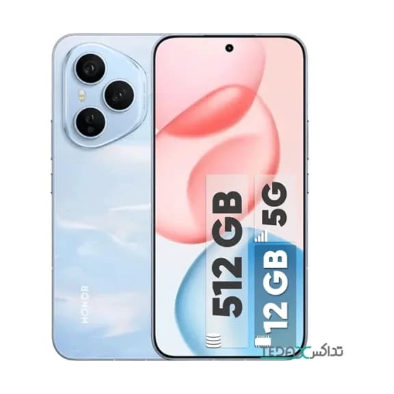 گوشی موبایل آنر مدل 400 Pro 5G ظرفیت 512 گیگابایت و رم 12 گیگابایت