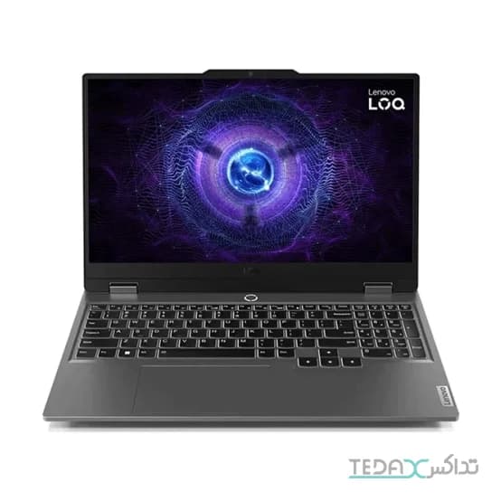 Lenovo LOQ 15IAX9-i5 12450HX-12GB DDR5 4800MHz-512GB SSD-RTX2050 4GB-FHD 144Hz 15.6 inch Laptop - خاکستری 512