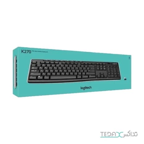 کیبورد بی سیم لاجیتک مدل Logitech K270