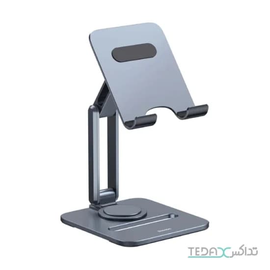 هولدر رومیزی تبلت 360 درجه برند Baseus مدل Biaxial Foldable Metal