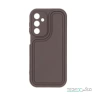 قاب Solid Case منحنی Samsung Galaxy A16 - قهوه ای