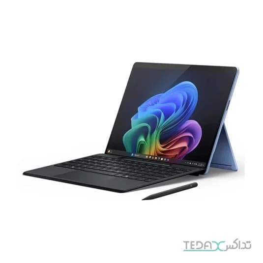 تبلت 13 اینچی مایکروسافت مدل Surface Pro 11-Snapdragon X Plus LCD ظرفیت 512 گیگابایت و رم 16 گیگابایت به همراه کیبورد Flex و قلم