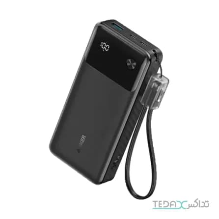 پاوربانک 20000 میلی آمپر انکر 30 وات مدل Anker A1384 به همراه کابل USB-C به USB-C