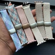 بند کنفی پارچه ای مناسب برای ساعت هوشمند اپل سایز 42/44/45/49 میلیمتری