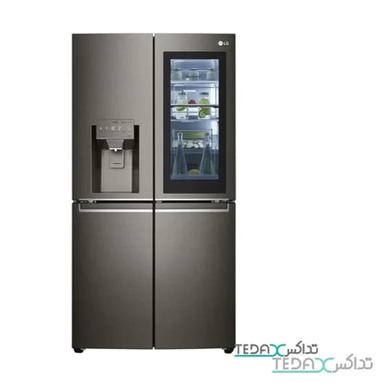 یخچال فریزر چهار درب 25 فوت ال جی مدل GR-X24FMKBL