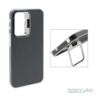 قاب Cyns Case ژله ای دو لایه لنز استندشو Samsung Galaxy A16 - مشکی