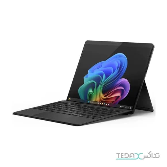 تبلت 13 اینچی مایکروسافت مدل Surface Pro 11-Snapdragon X Elite OLED ظرفیت 1 ترابایت و رم 32 گیگابایت به همراه کیبورد Surface Pro Copilot