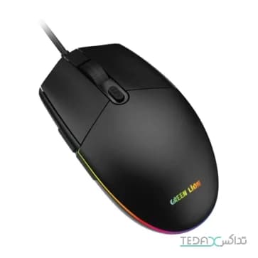 ماوس باسیم گیمینگ Green Lion مدل GNWM8WGMSEBK - مشکی (گارانتی 24 ماهه ایویز)