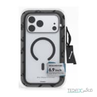 کاور هاردکیس پشت مات دورمشکی برند youngkit مگسیف دار مناسب برای گوشی آیفون 17 پرومکس